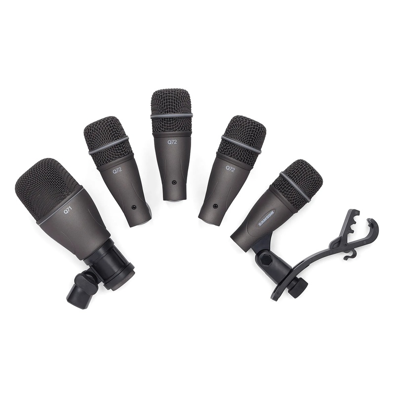 samson-dk705-5-piece-drum-microphone-kit Samson DK705 5-piece Drum Microphone Kit