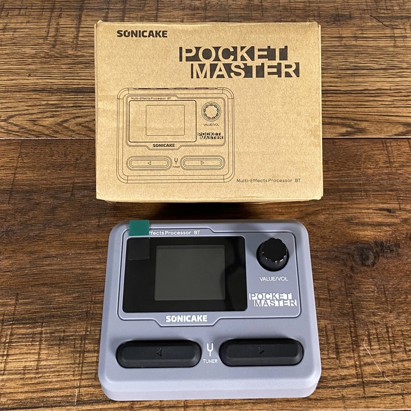 sonicake-pocket-master-mini-guitar-bass-multi-effect-pedal-used SONICAKE Pocket Master Mini Guitar Bass Multi Effect Pedal Used