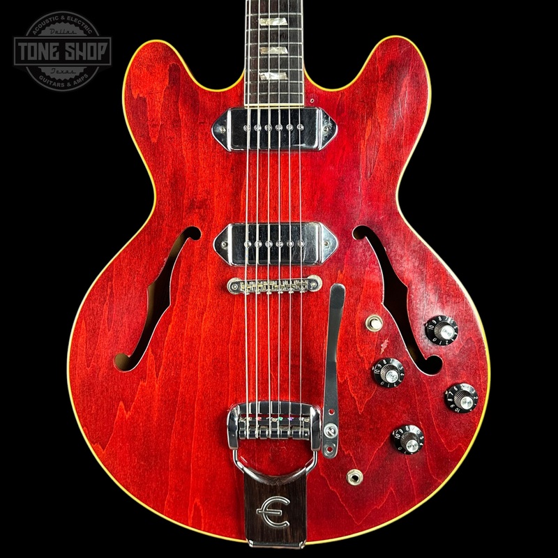 vintage-1967-epiphone-e230td-casino-cherry-long-neck-w-non-ohsc-tsu24509 Vintage 1967 Epiphone E230TD Casino Cherry (Long Neck) w/non-OHSC TSU24509