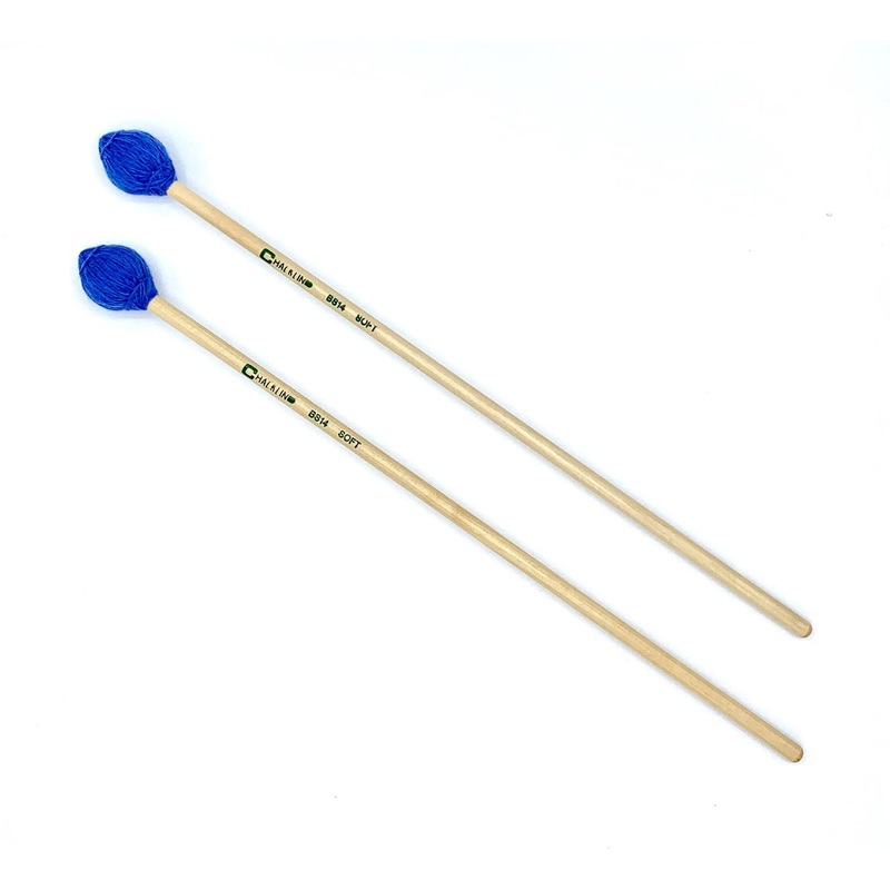 chalklin-vibraphone-soft-mallets-bs14-wool-yarn-head-with-birch-handles Chalklin Vibraphone Soft Mallets BS14 - Wool Yarn Head with Birch Handles