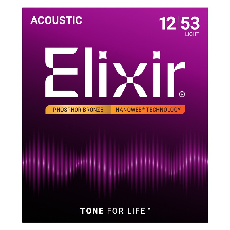 elixir-16052-nanoweb-phosphor-bronze-acoustic-guitar-strings-light-12-53 Elixir 16052 Nanoweb Phosphor Bronze Acoustic Guitar Strings - Light (12-53)