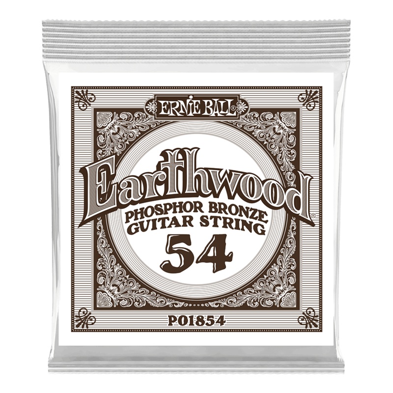 ernie-ball-1854-054-bronze-wound-acoustic-guitar-single-string Ernie Ball 1854 .054 Bronze Wound Acoustic Guitar Single String
