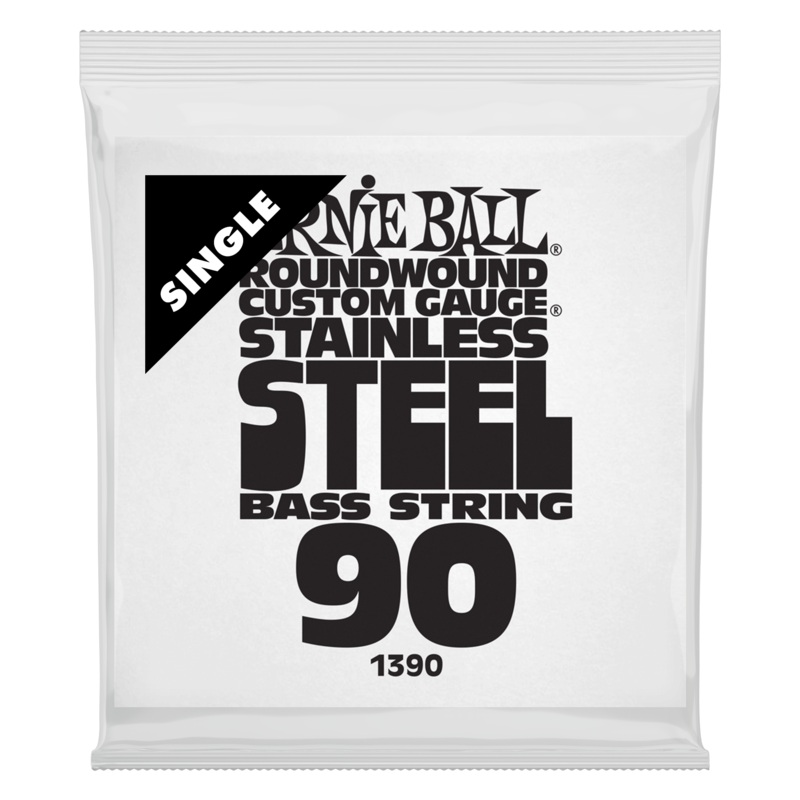 ernie-ball-stainless-steel-round-wound-single-bass-string-090-p01390 Ernie Ball Stainless Steel Round Wound Single Bass String .090 P01390