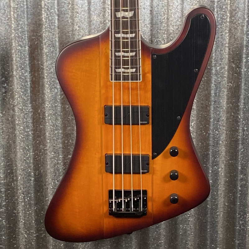 esp-ltd-phoenix-1004-4-string-bass-tobacco-sunburst-satin-phx1004tsbs-0190-used ESP LTD Phoenix-1004 4 String Bass Tobacco Sunburst Satin PHX1004TSBS #0190 Used