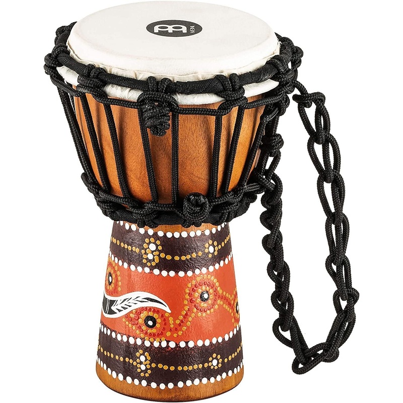 meinl-percussion-mini-djembe-with-mahogany-wood-not-made-in-china-python-design-4-1-2-rope-tuned-goat-skin-head-2-year-warranty-inch-hdj5-xxs-flower Meinl Percussion Mini Djembe with Mahogany Wood - NOT MADE IN CHINA - Python Design, 4 1/2", Rope Tuned Goat Skin Head, 2-YEAR WARRANTY, inch (HDJ5-XXS) Flower