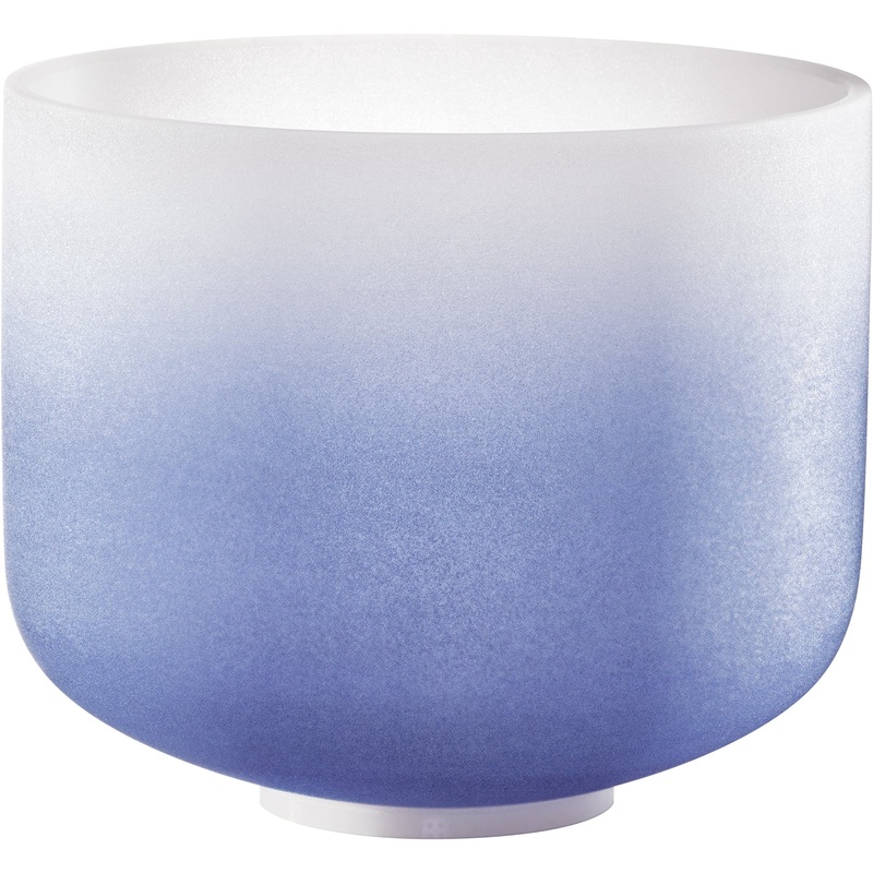 meinl-sonic-energy-crystal-singing-bowl-color-frosted-9-21-cm-note-a4-brow-chakra-csbc9a MEINL Sonic Energy Crystal Singing Bowl, color-frosted, 9" / 21 cm, Note A4, Brow Chakra (CSBC9A)