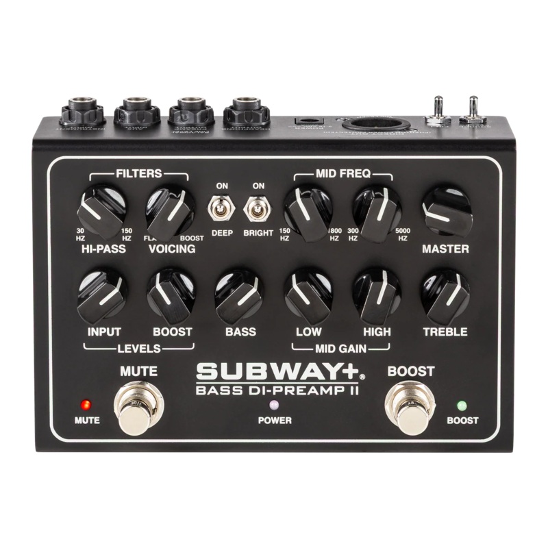 mesa-boogie-subway-bass-di-preamp-ii-black Mesa/Boogie Subway+ Bass DI-Preamp II - Black