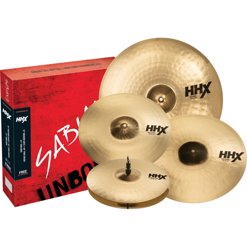 sabian-hhx-performance-set-brilliant-finish-15005xtmb Sabian - HHX Performance Set Brilliant Finish - 15005XTMB