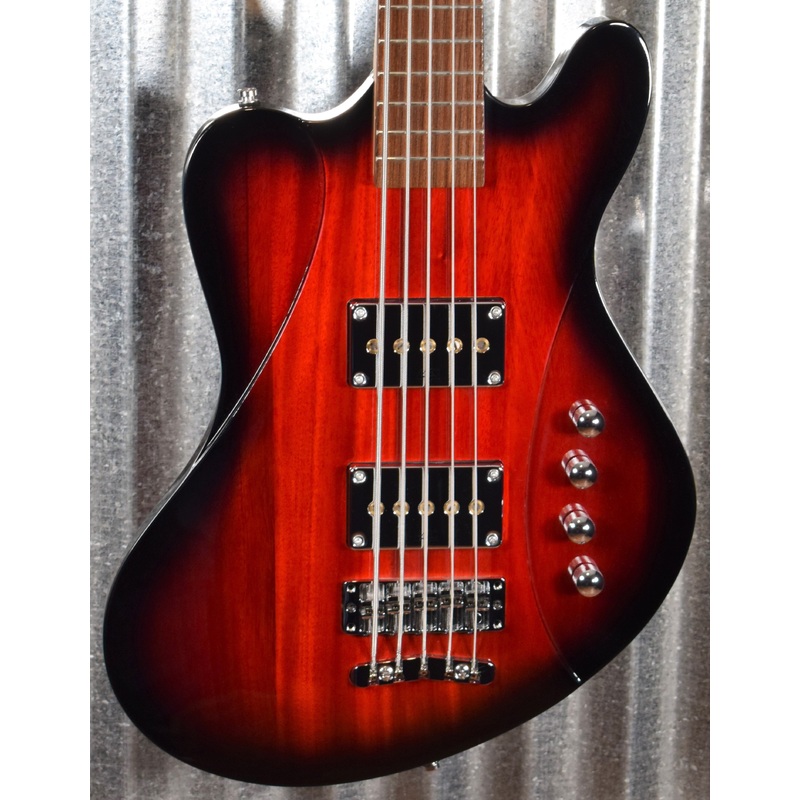 warwick-rockbass-idolmaker-5-string-active-bass-burgundy-blackburst-bag-2220 Warwick Rockbass Idolmaker 5 String Active Bass Burgundy Blackburst & Bag #2220