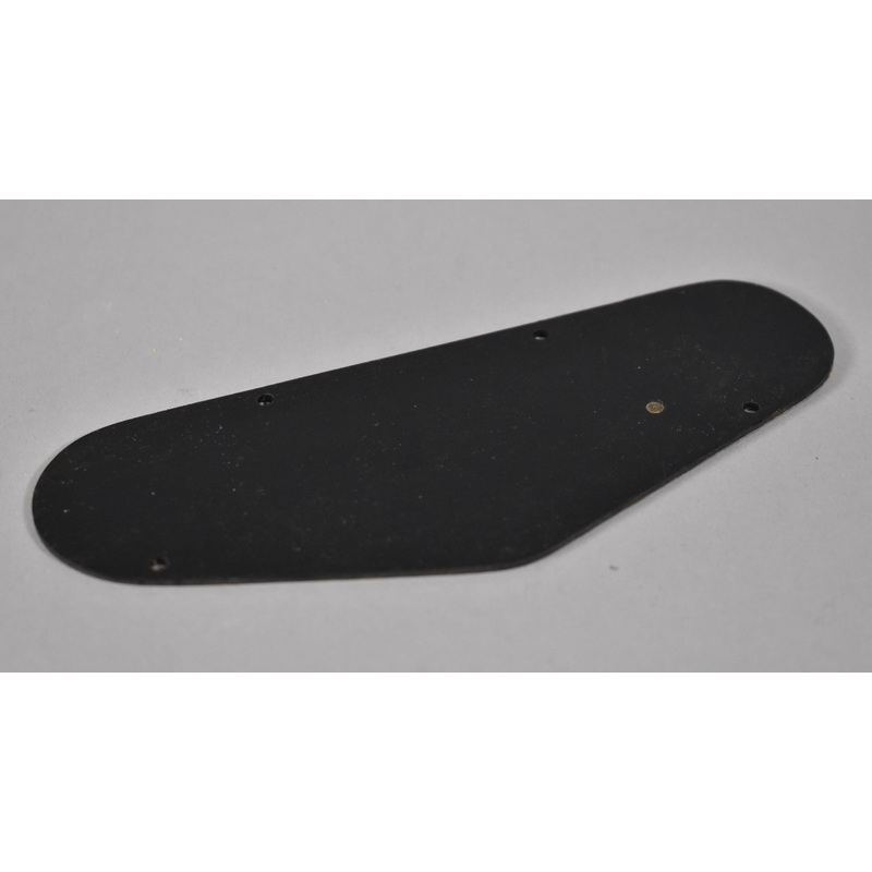 1980s-schecter-usa-control-cavity-back-plate-black-plastic-nos 1980s Schecter USA Control Cavity Back Plate Black Plastic NOS