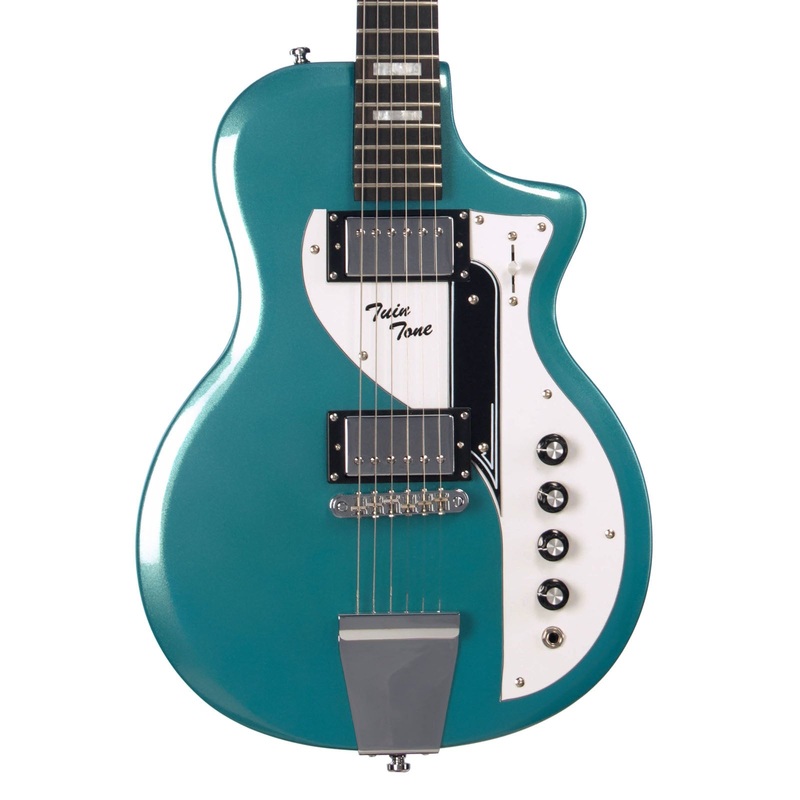 airline-guitars-twin-tone-metallic-blue Airline Guitars Twin Tone Metallic Blue