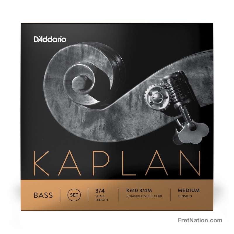 d-addario-kaplan-3-4-scale-double-bass-string-set-k610-3-4m-medium D'Addario Kaplan 3/4 Scale Double Bass String Set - K610 3/4M Medium