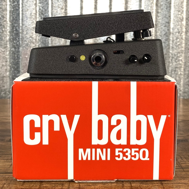 dunlop-crybaby-mini-535q-wah-cbm535q-guitar-effect-pedal-demo Dunlop Crybaby Mini 535Q Wah CBM535Q Guitar Effect Pedal Demo
