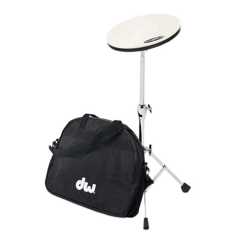 dw-smart-practice-pad-kit-w-pad-stand-bag-dwcppadstdbg DW Smart Practice Pad Kit w/ Pad, Stand, & Bag (DWCPPADSTDBG)