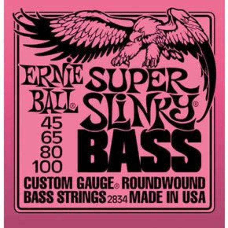 ernie-ball-2834-45-100-super-slinky-bass-guitar-string-set Ernie Ball 2834 45-100 Super Slinky Bass Guitar String Set