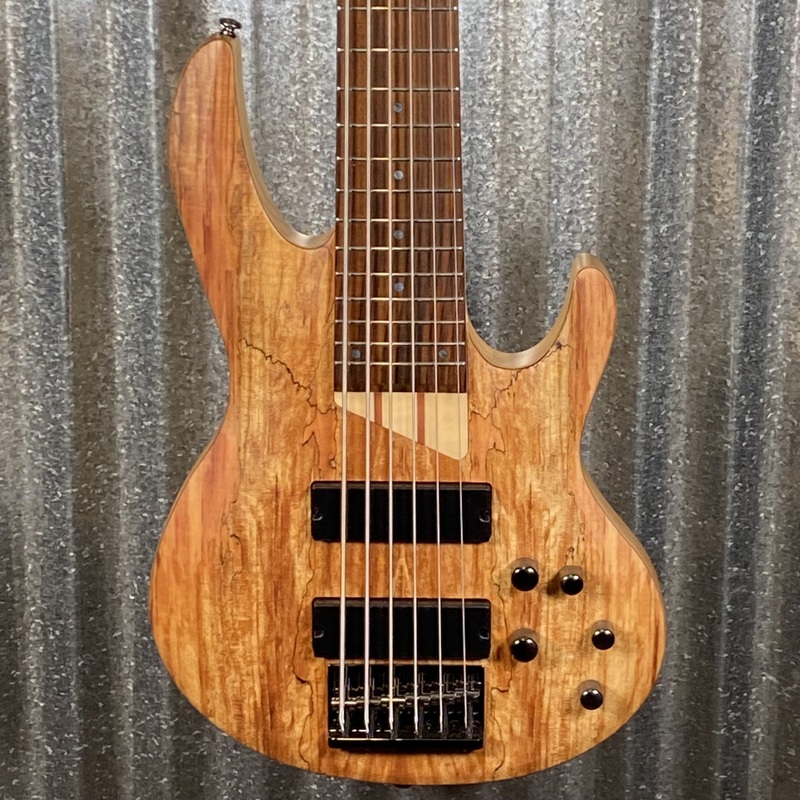 esp-ltd-b-206sm-natural-satin-6-string-bass-lb206smns-0176-used ESP LTD B-206SM Natural Satin 6 String Bass LB206SMNS #0176 Used