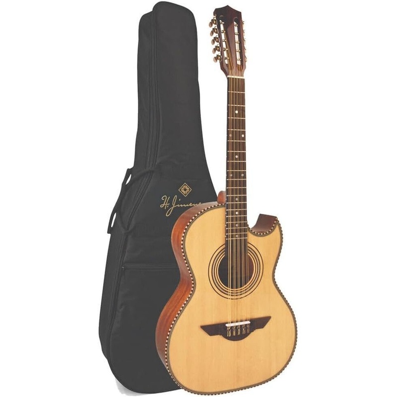 h-jimenez-el-esta-ndar-solid-spruce-top-bajo-quinto-with-padded-gig-bag-natural-lbq1 H. Jimenez El Esta'ndar Solid Spruce Top Bajo Quinto with Padded Gig Bag - Natural (LBQ1)