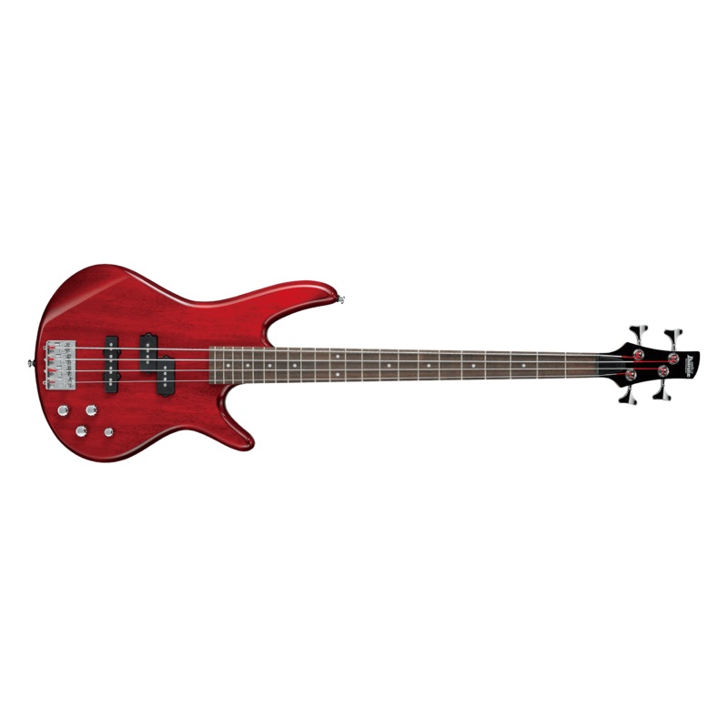 ibanez-gio-gsr200-bass-guitar-transparent-red Ibanez GIO GSR200 Bass Guitar - Transparent Red
