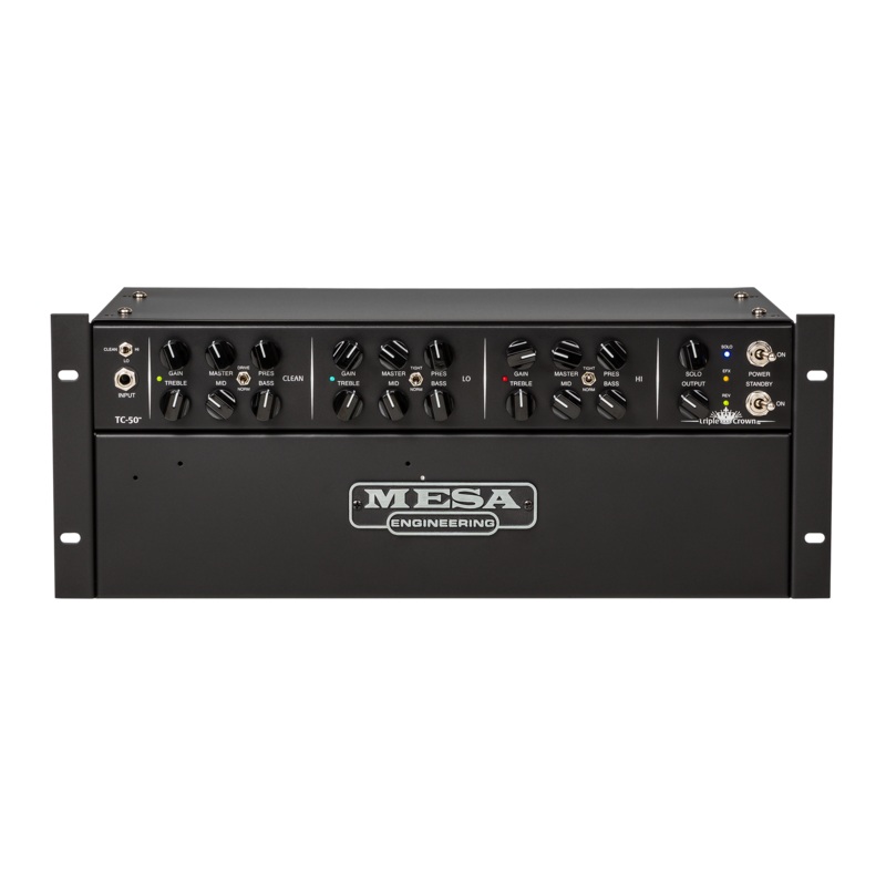 mesa-boogie-triple-crown-50-rackmount-black Mesa/Boogie Triple Crown 50 Rackmount, Black