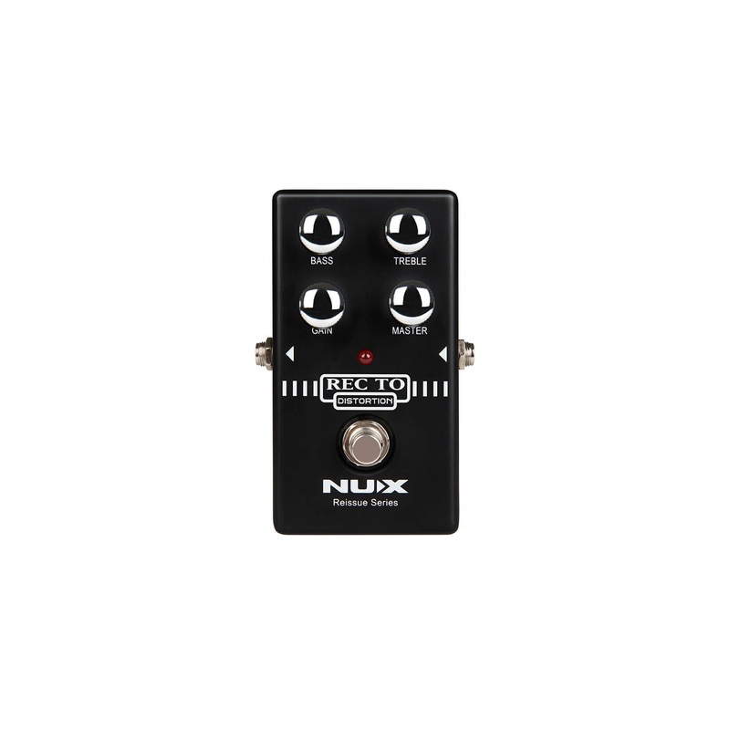 nux-rec-to-distortion-guitar-effects-pedal-reissue-series NUX REC TO Distortion Guitar Effects Pedal Reissue Series