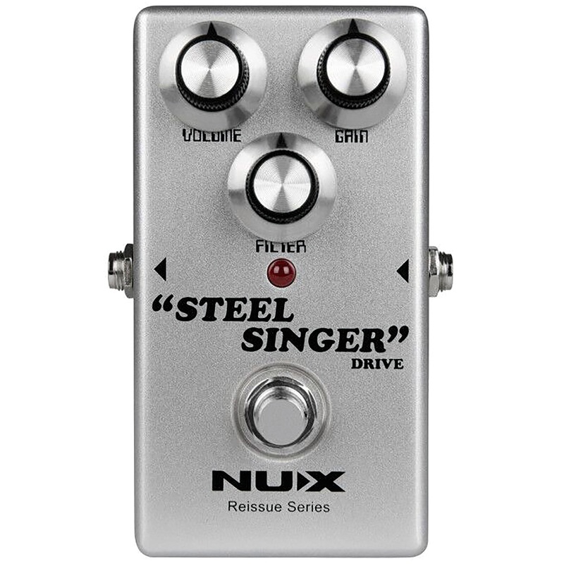 nux-reissue-steel-singer-drive-pedal-boutique-tube-amp-tone-for-guitar-bass NUX Reissue Steel Singer Drive Pedal - Boutique Tube Amp Tone for Guitar & Bass