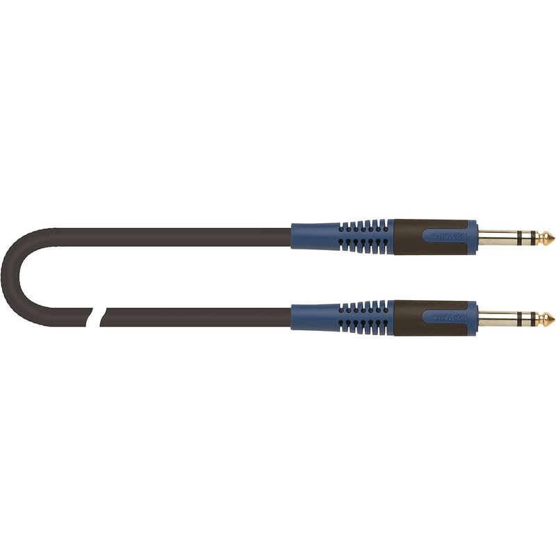 quiklok-rok-solid-2m-6-3mm-stereo-jack-6-3mm-stereo-jack Quiklok Rok Solid 2M 6.3mm Stereo Jack - 6.3mm Stereo Jack