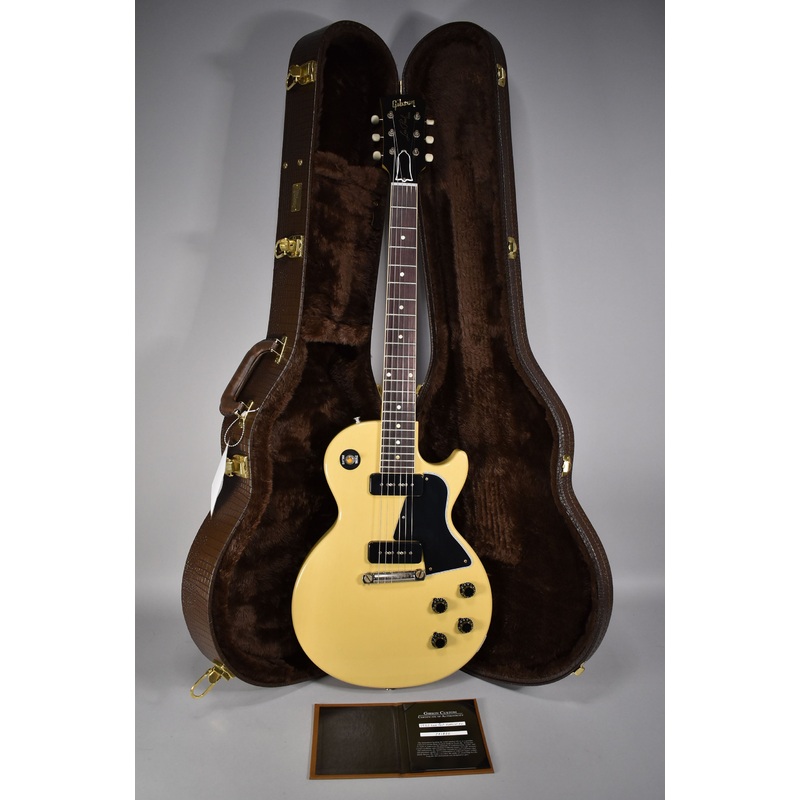 2024-gibson-57-les-paul-special-single-cut-reissue-vos-tv-yellow-w-ohsc 2024 Gibson '57 Les Paul Special Single Cut Reissue VOS TV Yellow W/OHSC