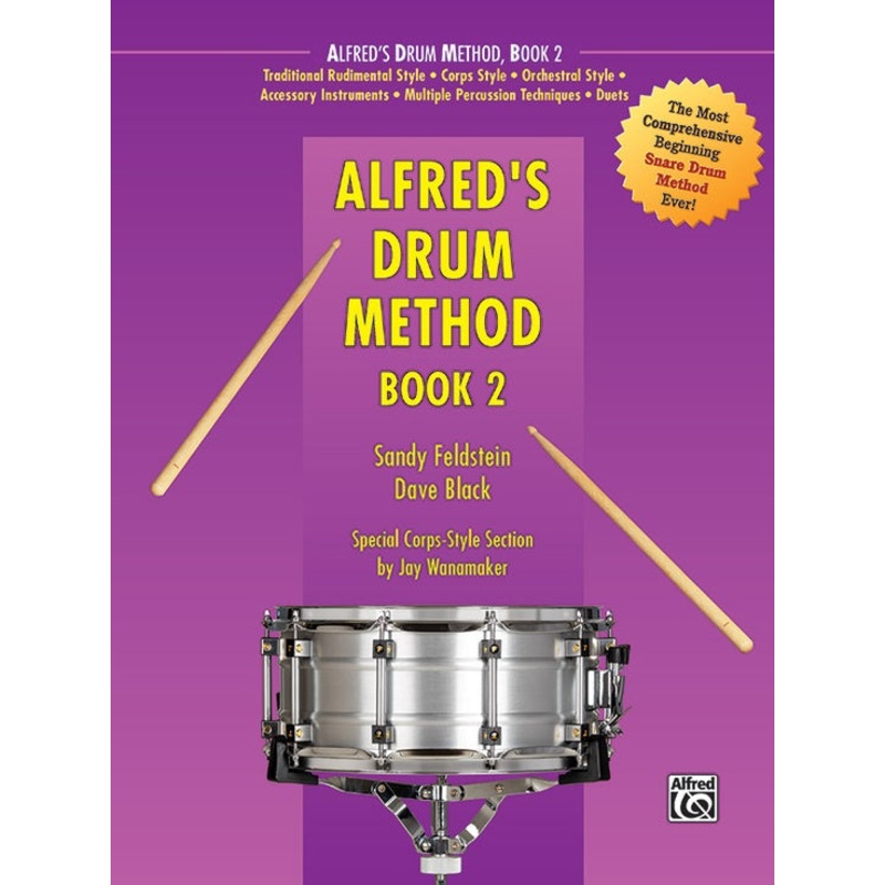 alfred-s-238-drum-method-level-2-percussion Alfred's 238 Drum Method Level 2 Percussion