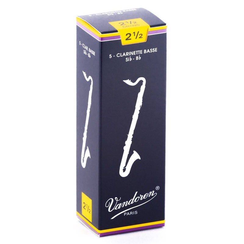d-addario-vandoren-cr1225-single-2-1-2-bass-clarinet-reed D'Addario Vandoren CR1225 SINGLE #2 1/2 Bass Clarinet Reed