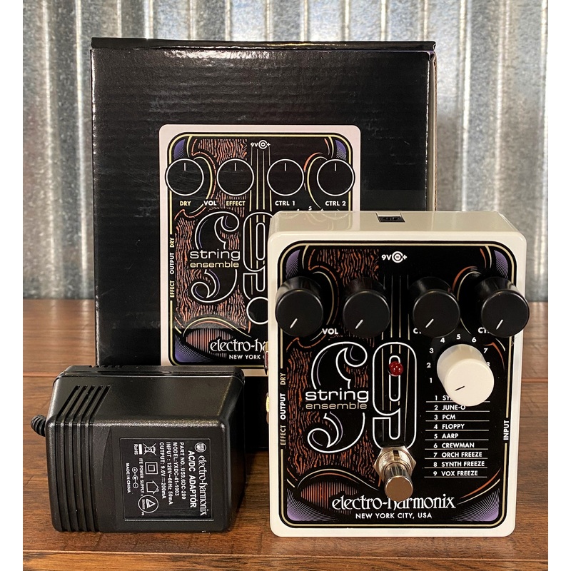 electro-harmonix-ehx-string9-string-ensemble-synth-guitar-effect-pedal Electro-Harmonix EHX STRING9 String Ensemble Synth Guitar Effect Pedal