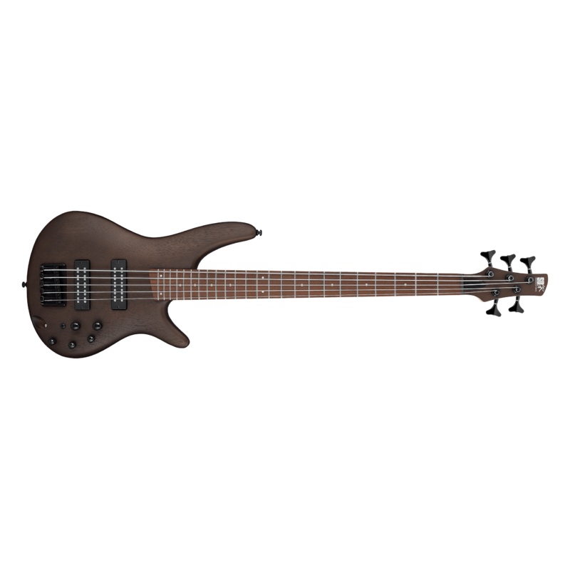 ibanez-sr305e-5-string-bass-guitar-walnut-flat Ibanez SR305E 5-String Bass Guitar - Walnut Flat