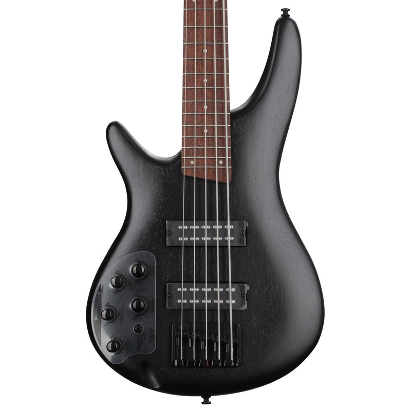 ibanez-standard-sr305ebl-left-handed-bass-guitar-weathered-black Ibanez Standard SR305EBL Left-handed Bass Guitar - Weathered Black