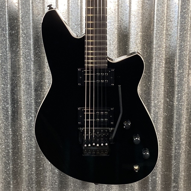 reverend-kingbolt-ra-floyd-blackout-edition-midnight-black-railhammer-guitar-used Reverend Kingbolt RA Floyd Blackout Edition Midnight Black Railhammer Guitar Used