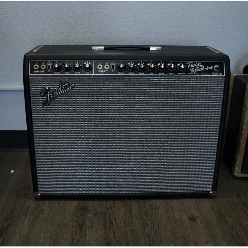 2014-fender-65-reissue-twin-reverb-85w-2x12-combo-amp 2014 Fender '65 Reissue Twin Reverb 85w 2x12 Combo Amp