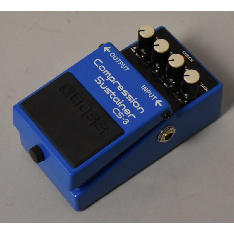 boss-cs-3-compression-sustainer-effect-pedal-blue Boss CS-3 Compression Sustainer Effect Pedal Blue