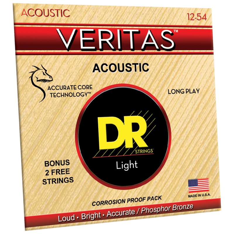 dr-strings-vta-12-veritas-phosphor-bronze-light-acoustic-12-54 DR Strings VTA-12 Veritas Phosphor Bronze Light Acoustic 12-54