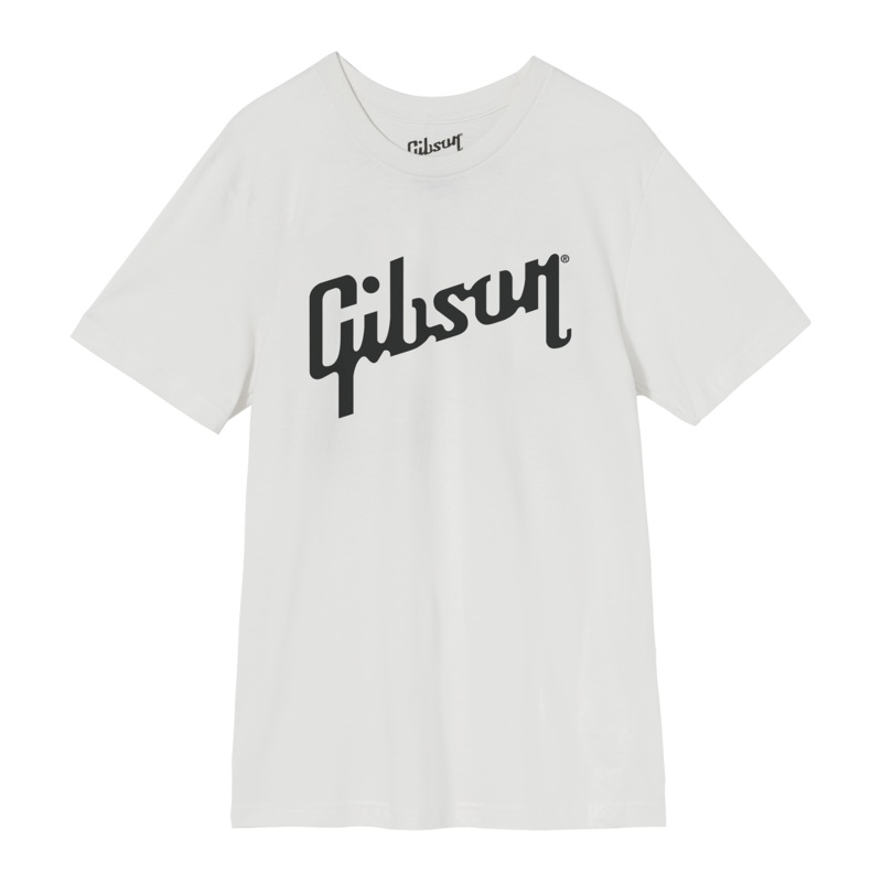gibson-logo-shirt-white Gibson Logo Shirt White