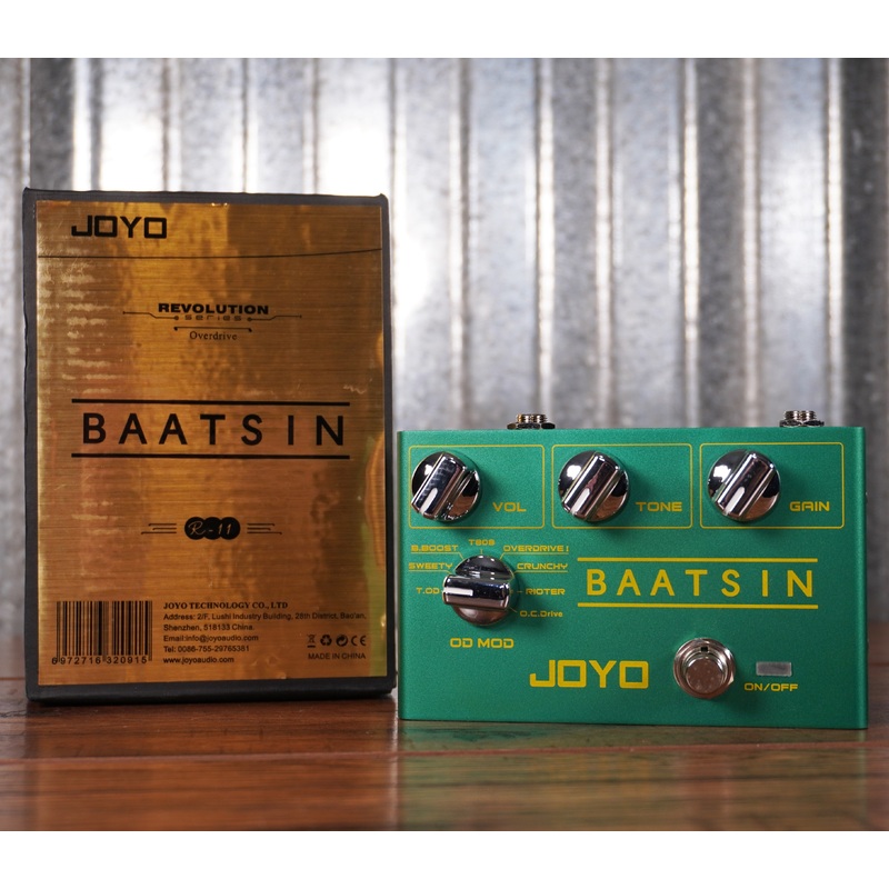 joyo-r-11-baatsin-overdrive-distortion-guitar-effect-pedal JOYO R-11 Baatsin Overdrive Distortion Guitar Effect Pedal