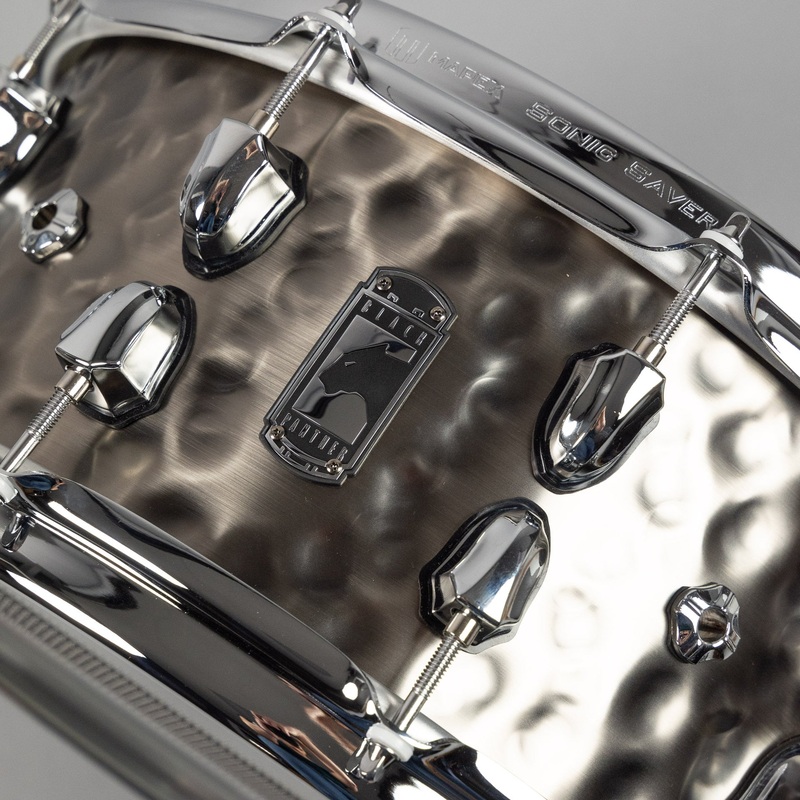 mapex-black-panther-persuader-14-x-6-5-hammered-brass-snare-drum Mapex Black Panther Persuader 14" x 6.5" Hammered Brass Snare Drum