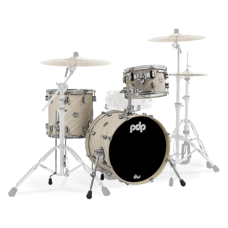 pdp-concept-maple-bop-3-piece-shell-pack-twisted-ivory PDP Concept Maple Bop 3-piece Shell Pack - Twisted Ivory