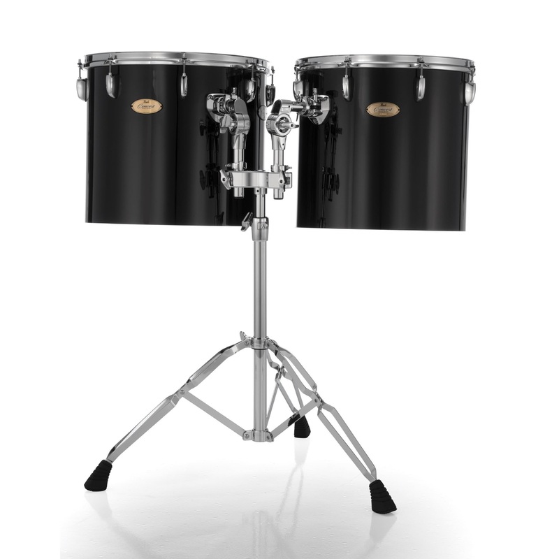 pearl-concert-tom-midnight-black-pte1516-c46 Pearl Concert Tom, Midnight Black (PTE1516/C46)