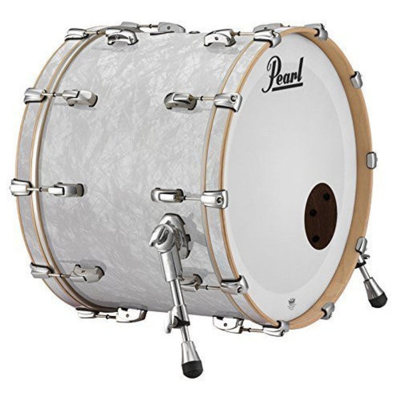 pearl-music-city-22x16-bass-drum-w-o-bb3-mount-rf2216bx-c422-matte-wht-maine-prl Pearl Music City 22x16 Bass Drum w/o BB3 Mount RF2216BX/C422 MATTE WHT MAINE PRL