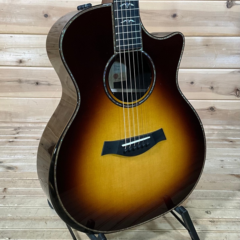 taylor-914ce-sb-acoustic-guitar-demo-sunburst Taylor 914ce-SB Acoustic Guitar DEMO - Sunburst