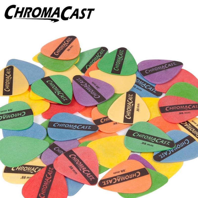 chromacast-durapicks-48-pick-sampler-includes-extra-light-light-medium-light-medium-medium-heavy-heavy-gauge-picks ChromaCast DuraPicks 48 Pick Sampler - Includes: Extra Light, Light, Medium/Light, Medium, Medium/Heavy & Heavy Gauge Picks