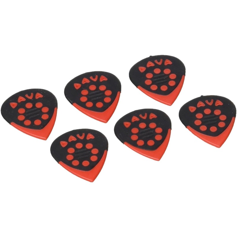 dava-jazz-grip-picks-hang-bag-of-6-red-derlin-9024 Dava Jazz Grip Picks, Hang Bag of 6 - Red Derlin (9024)