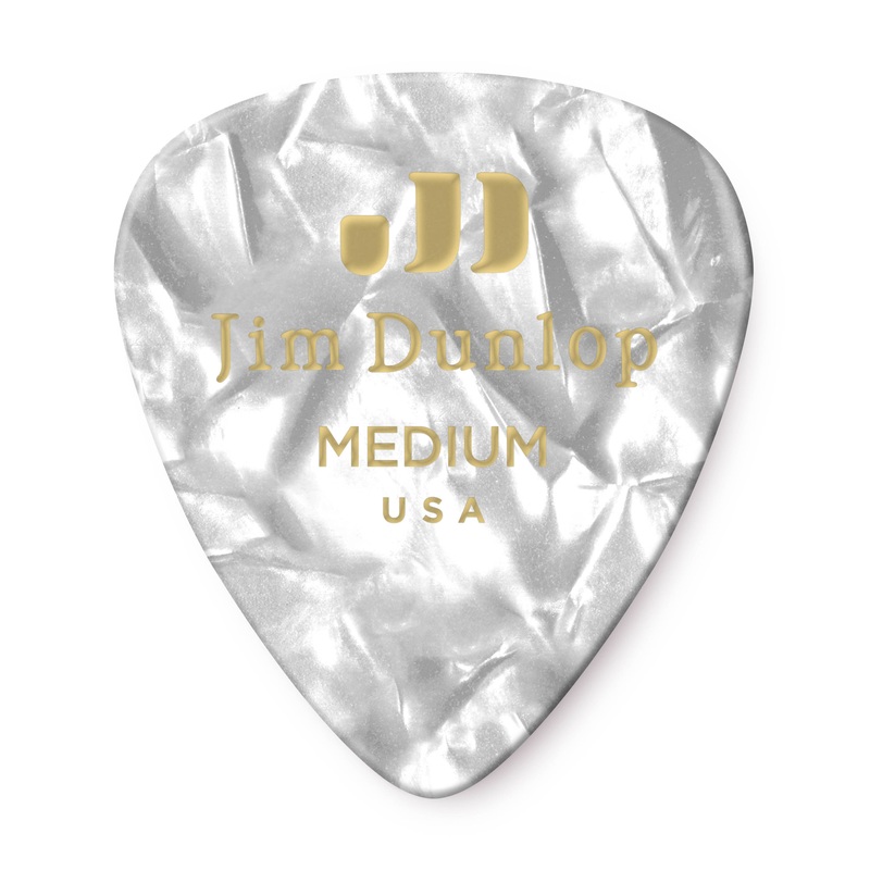 dunlop-celluloid-white-pearloid-guitar-pick-player-s-pack-12-pack-medium-483p04md DUNLOP CELLULOID WHITE PEARLOID GUITAR PICK PLAYER'S PACK 12-PACK MEDIUM - 483P04MD