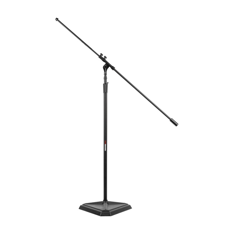 gator-framworks-gfw-smb-100-hex-studio-mic-boom-with-16-lb-hex-base Gator Framworks GFW-SMB-100-HEX Studio Mic Boom with 16 lb Hex Base