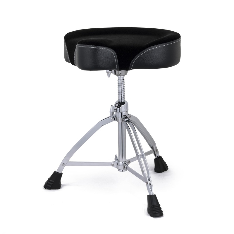 mapex-saddle-top-double-braced-drum-throne-t865 Mapex Saddle Top Double-Braced Drum Throne (T865)