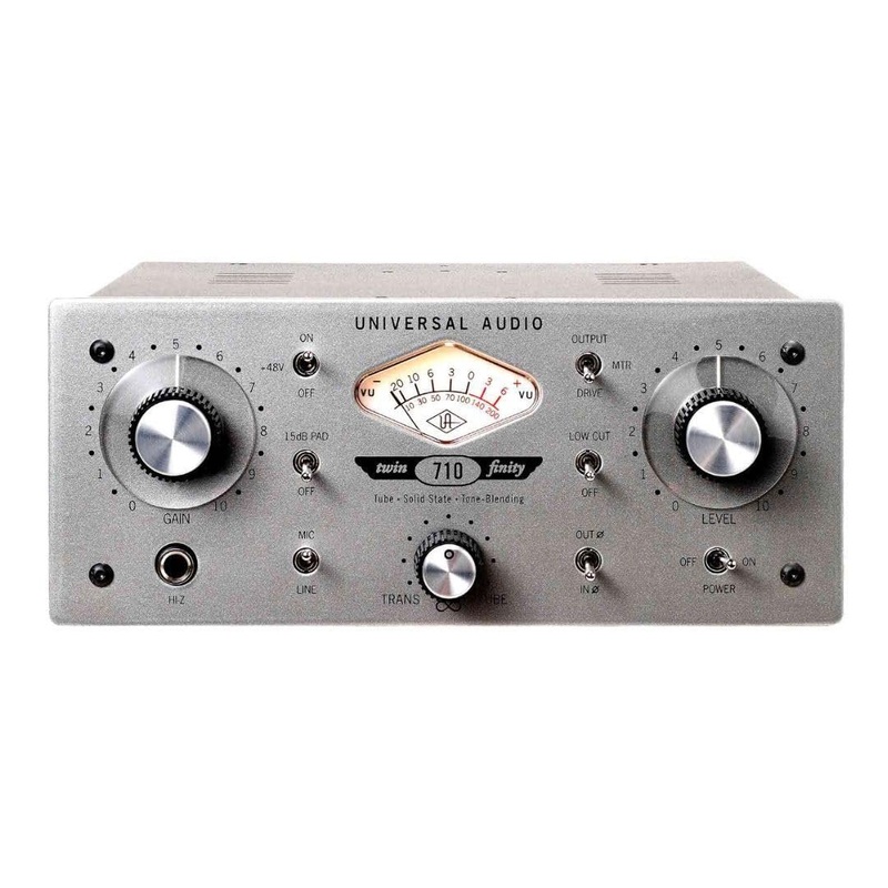 universal-audio-710-twin-finity-mic-preamplifier-ua-710tf-u Universal Audio 710 Twin-Finity Mic Preamplifier (UA-710TF-U)