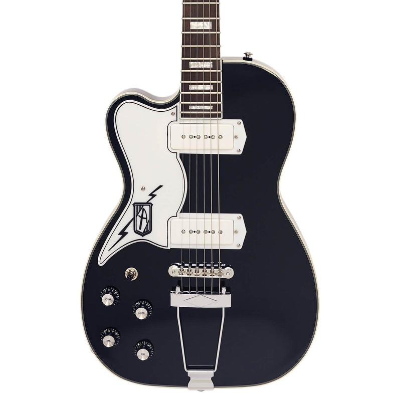 airline-guitars-tuxedo-left-handed-black Airline Guitars Tuxedo Left Handed Black